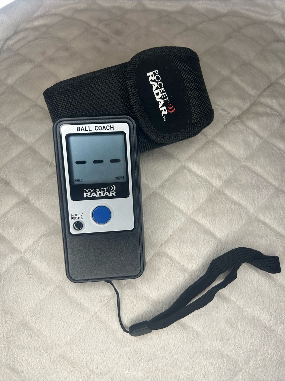 Pocket Radar Ball Coach Portable Radar Gun - Black
